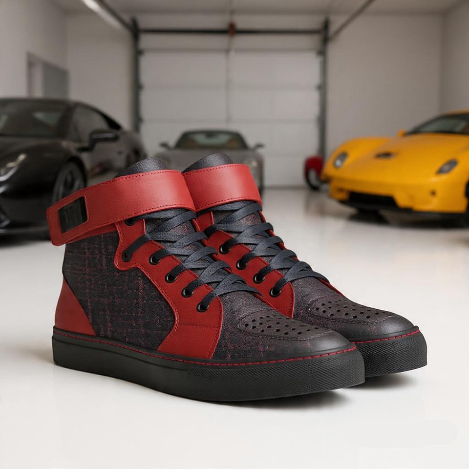 Basketball High Tops With Straps: RICO