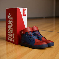 Reblu: Basketball High Tops With Straps
