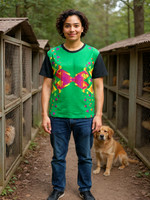 B'aso: Graphic Print T-Shirt