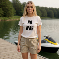 No War: Basic T-Shirt (Natural)