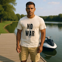 No War: Basic T-Shirt (Natural)