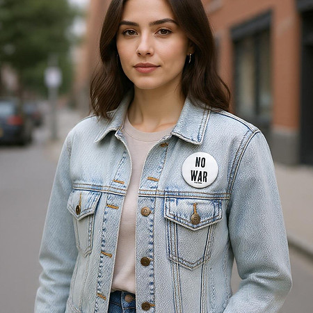 No War: Fashion Pin