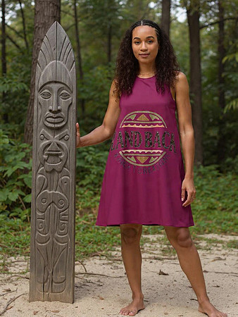 Landback Above & Below: A-Line Dress