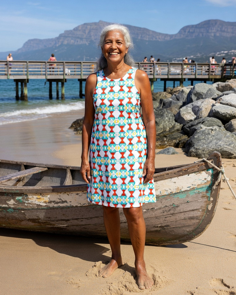 Oesha: A-Line Dress