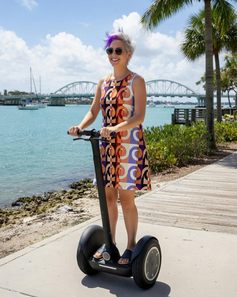 3 Waves: A-Line Dress