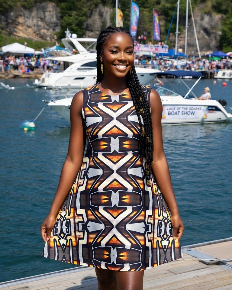 Tribal ConneX: A-Line Dress