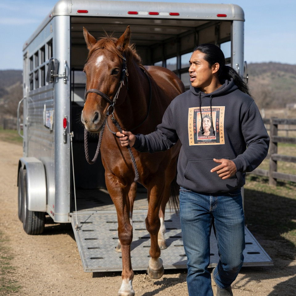 Chief Wilma Mankiller: Adult Pullover Hoodie