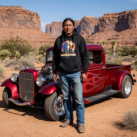 Chief Quanah Parker: Adult Pullover Hoodie