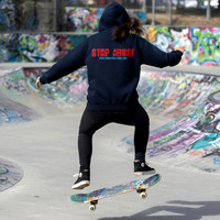 Stop Abuse: Adult Pullover Hoodie