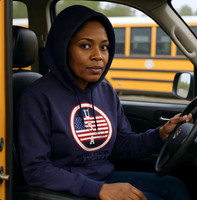 U.S.A.: Adult Pullover Hoodie