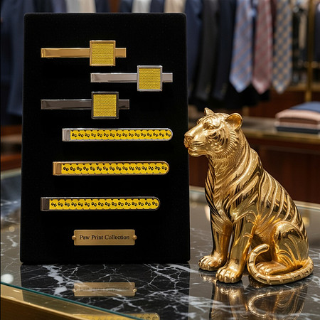 Cat Paws: Neck Tie Bars