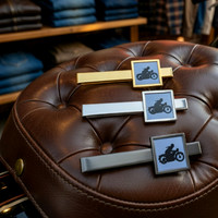 Cafe Racer: Neck Tie Bars (Blue)