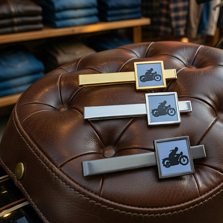 Cafe Racer: Neck Tie Bars (Blue)