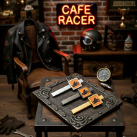 Cafe Racer: Neck Tie Bars (Orange)