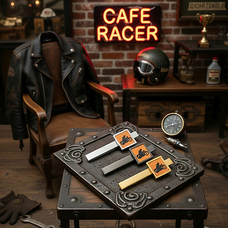 Cafe Racer: Neck Tie Bars (Orange)