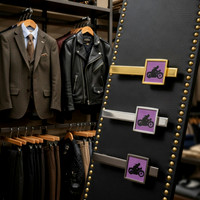 Cafe Racer: Neck Tie Bars (Purple)