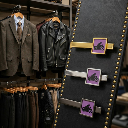 Cafe Racer: Neck Tie Bars (Purple)