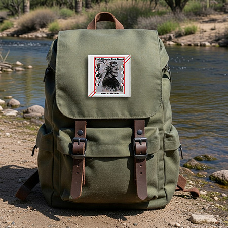 Geronimo - A'tah Nihayá'á Diné Bizaad - Land Back: Fashion Pin