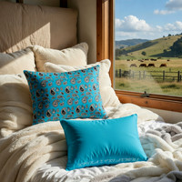 Paisley Playa: Brushed Polyester Accent Pillow