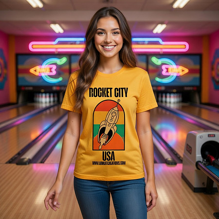Rocket City USA 1: Bella+Canvas Tri-blend T-Shirt