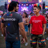Time. Proof. Evidence.: Basic Dark T-Shirt
