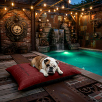 Bricks: Pet Bed (Outdoor)