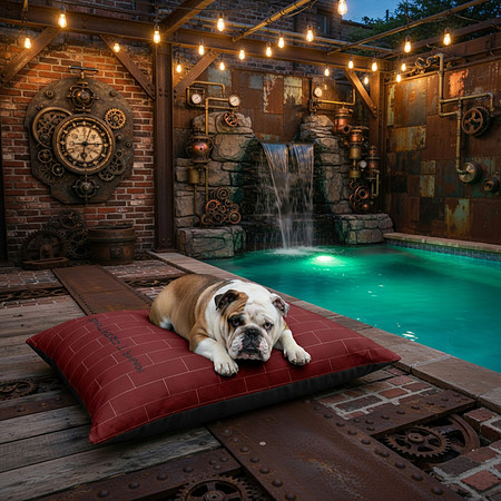 Bricks: Pet Bed (Outdoor)
