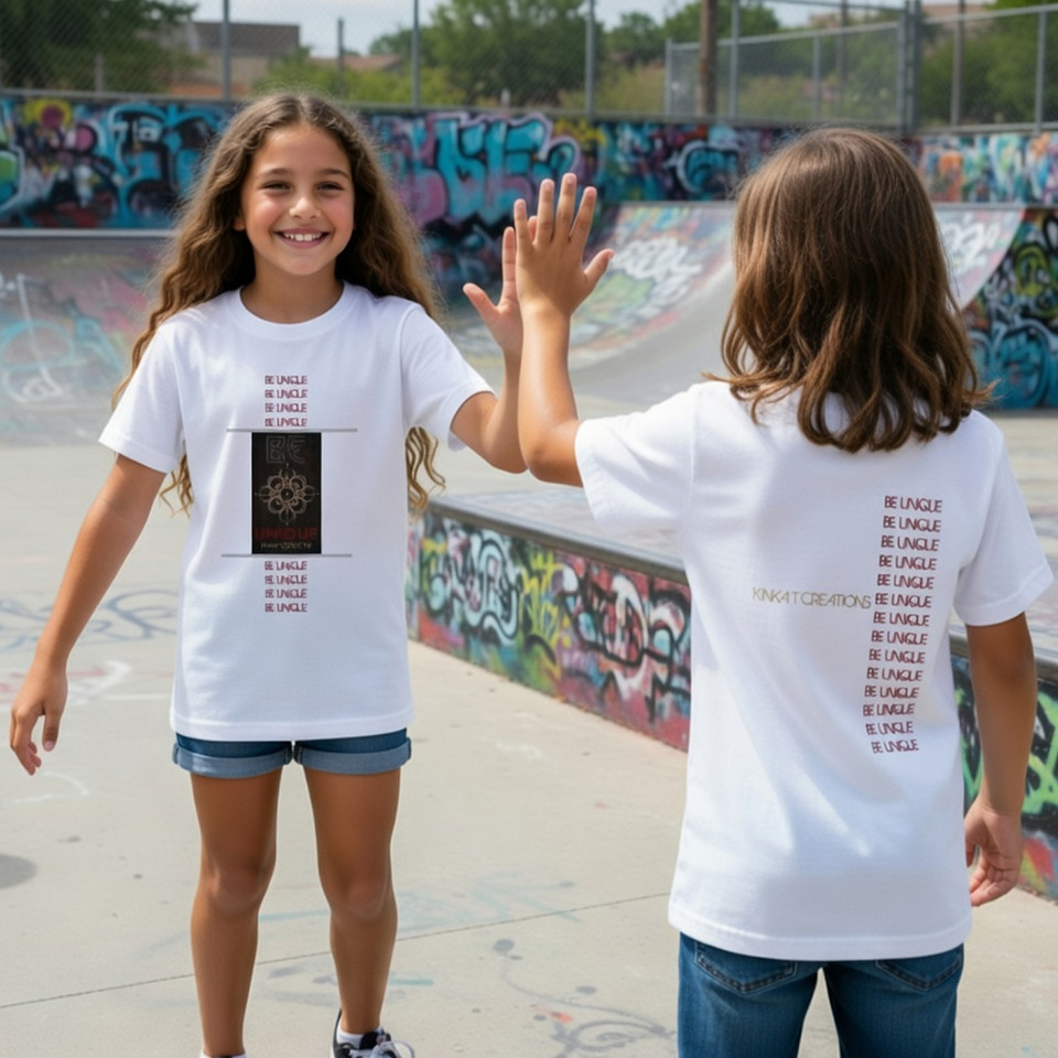 Be Unique: Fine Jersey T-Shirt (White)