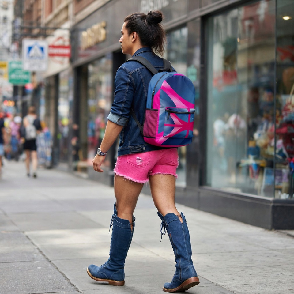 Backpack (Pink): Courage