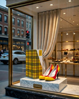 British High Heels (Yellow): Rilla