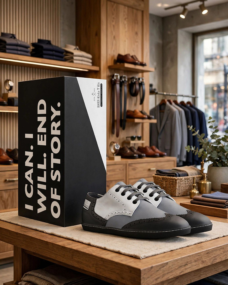 R8RZ: Casual British Derby Shoes