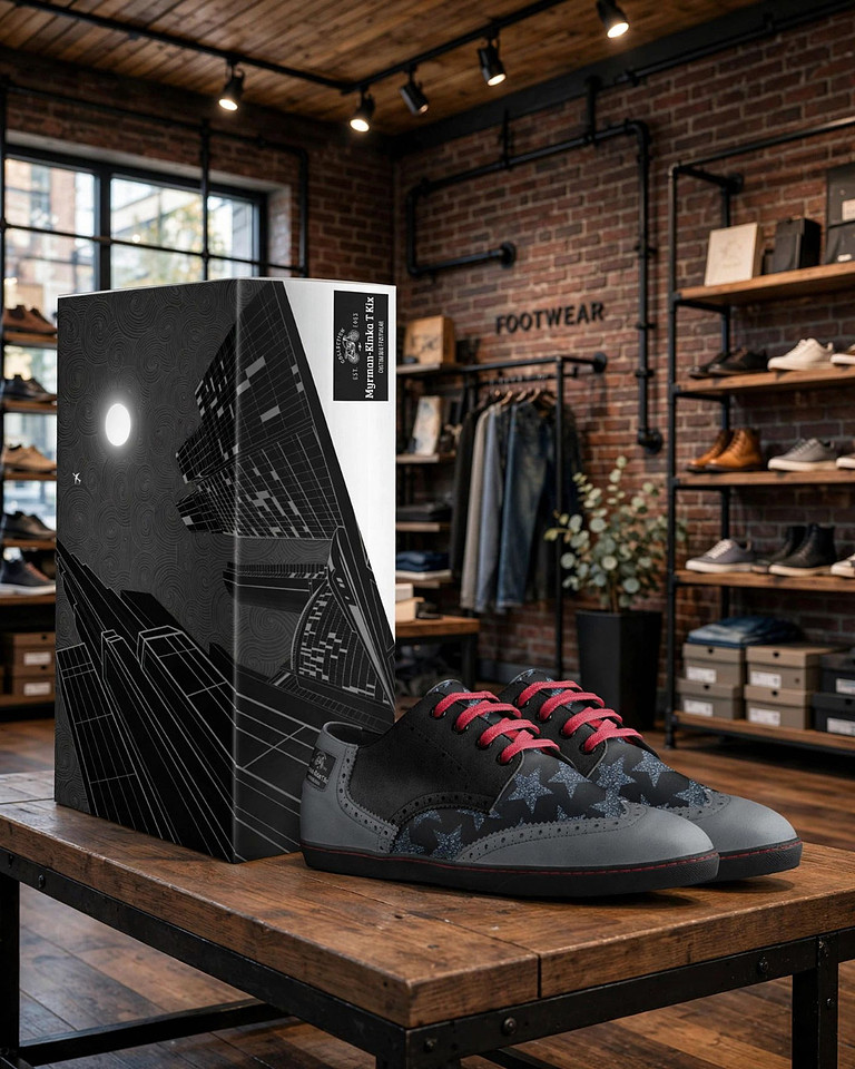 Myrman: Casual British Derby Shoes