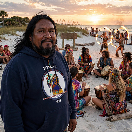 Geronimo: Adult Pullover Hoodie
