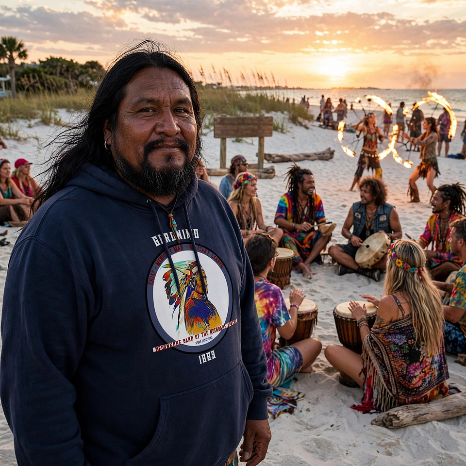 Geronimo: Adult Pullover Hoodie
