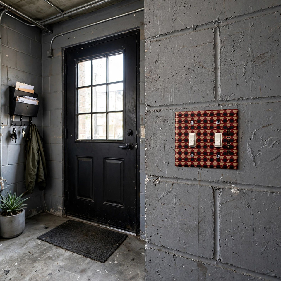 Light Switch Cover (Double Toggle): Apache Peaks