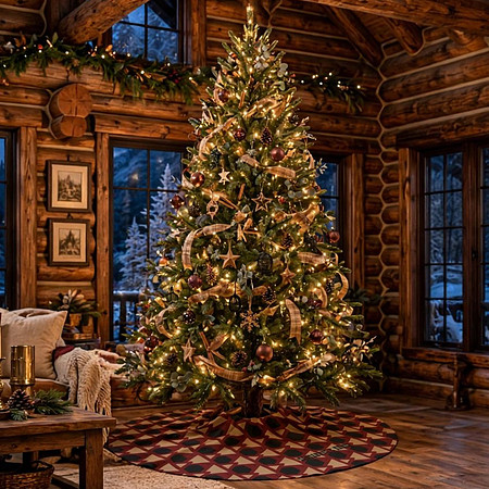 Apache Peaks: Tree Skirt