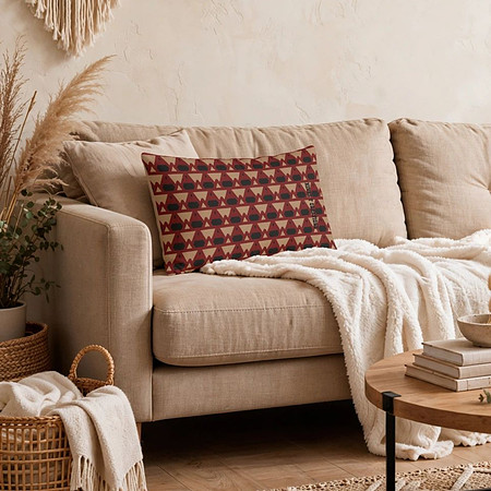 Apache Peaks: Lumbar Pillow