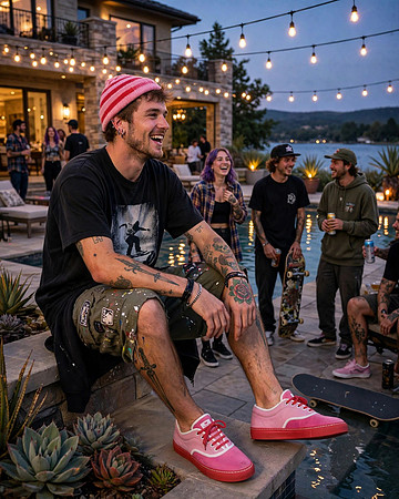 Classic Skater Shoes: Vale'T