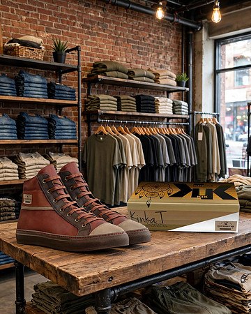 B3AR: Classic High Tops (Brown)