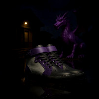 Grapo: Basketball High Tops With Straps