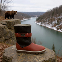 ($219) Mid-Belted Boots: B3AR