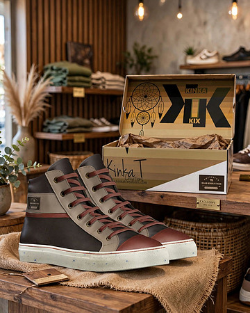 B3AR: Classic High Tops (Tan)