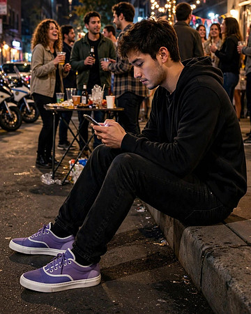 Classic Skater Shoes: Grapo