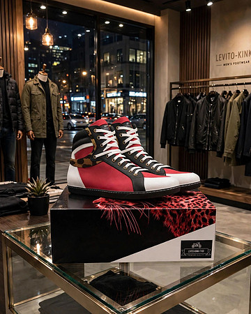Fashion High Top Shoes: Levito