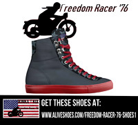 Polo Style High Tops: Freedom Racer '76