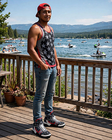 Myrman: Fashion Strap High Tops
