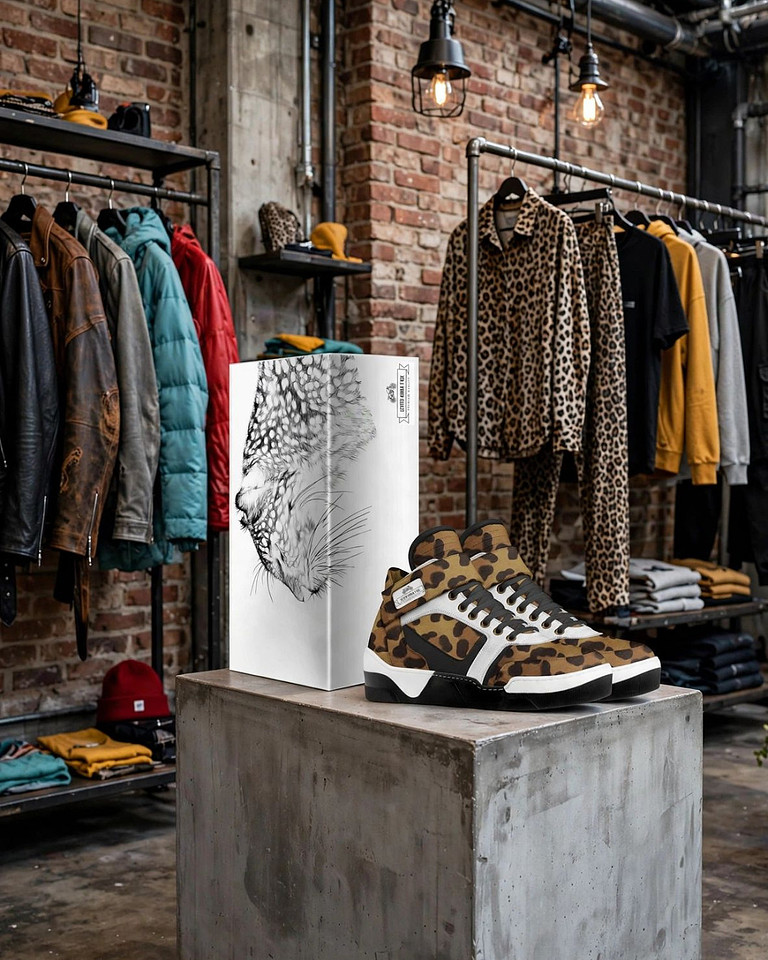 Fashion Strap High Tops: Levito