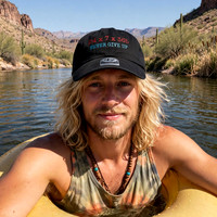 47 Brand- Classic Clean Up Hat: 24x7x365 (Black)