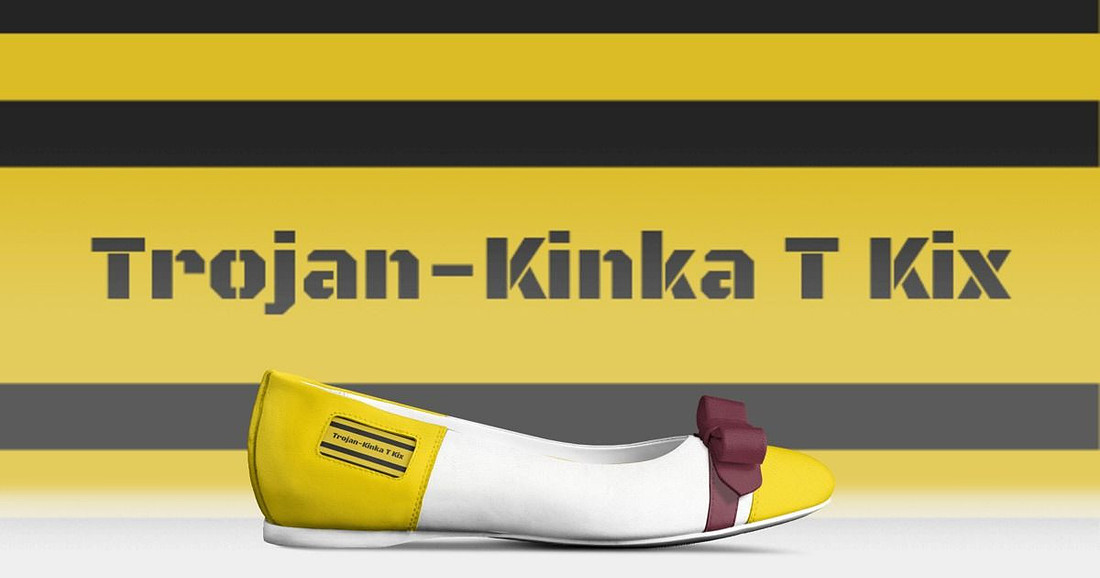 Trojan - Kinka T Kix original Italian leather shoe line.