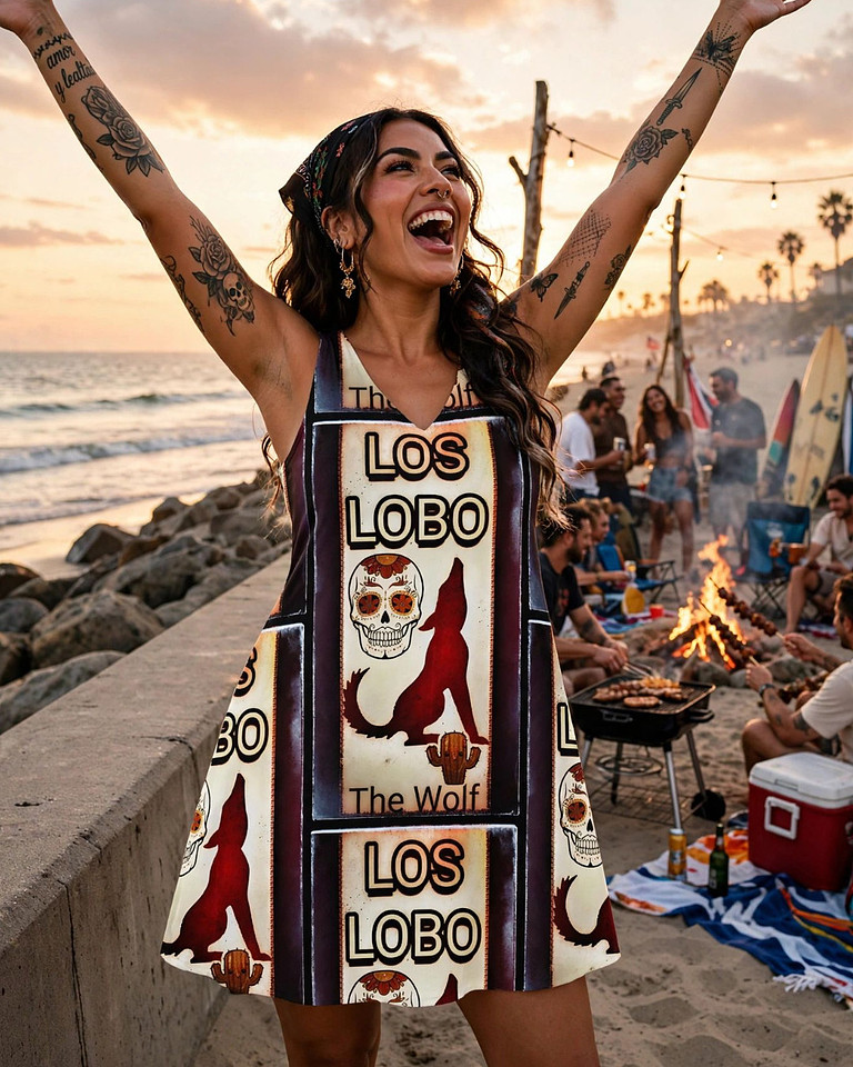 Los Lobo: A-Line Dresses